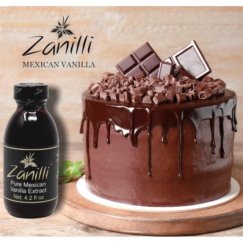Zanilli Mexican Vanilla Extract - 4.2fl oz - Pure Vanilla