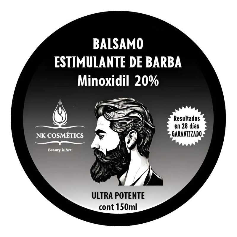 Bálsamo Ultra Potente Para Crecimiento De Barba Fina
