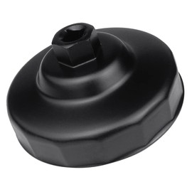 Shonee 93mm 15 Flute Oil Filter Wrench Fit for Dodge Ram Cummins Oil Filters, Steel Oil Filter Socket Removal Tool for 5.9/6.7 Cummins Diesel