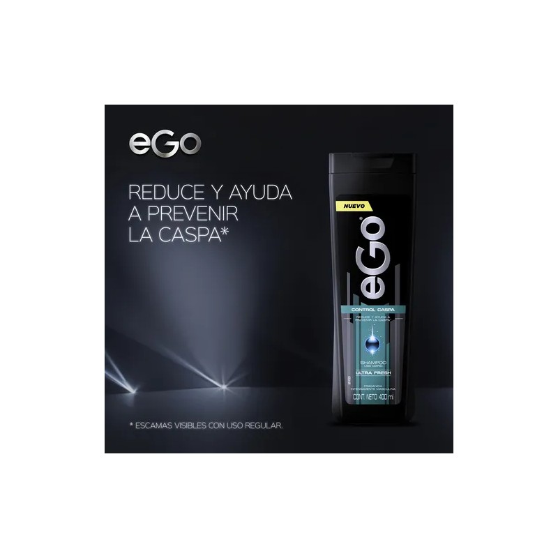 Shampoo Ego Control Caspa Ultra Fresh 400ml
