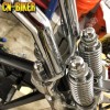 CNBIKER Springer Riser Handlebar Tree Adapter Converter 4.75" to 3.5"