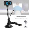 Camera USB Video Webcam DriveFree Manual Focus Adjustment with External