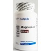 Major Magnesium 500mg 100ct Tablets -Expiration Date 12-2026
