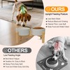 OniAnt Elevated Ceramic Dog Bowls - Double Raised Pet Feeder
