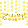 Yellow Lemon Banner Citrus Hanging Garlands Lemonade Party Decorations