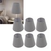 6 Pcs Cloth Lamp Shade Good Light Transmission E14 Candle