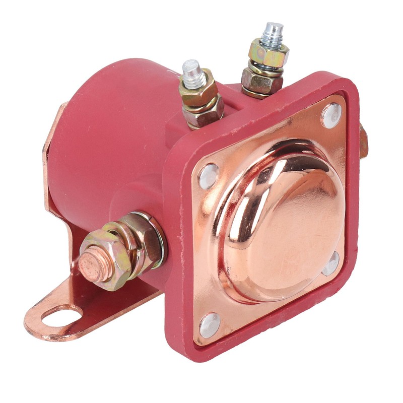 4 Terminal Magnetic Switch Relay Starter Relay Replacement for Automotive