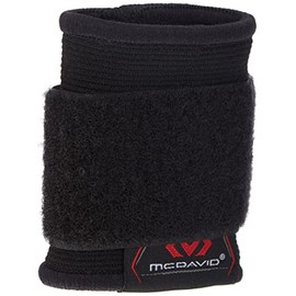 McDavid Elastic Wrist Support Black - L/XL