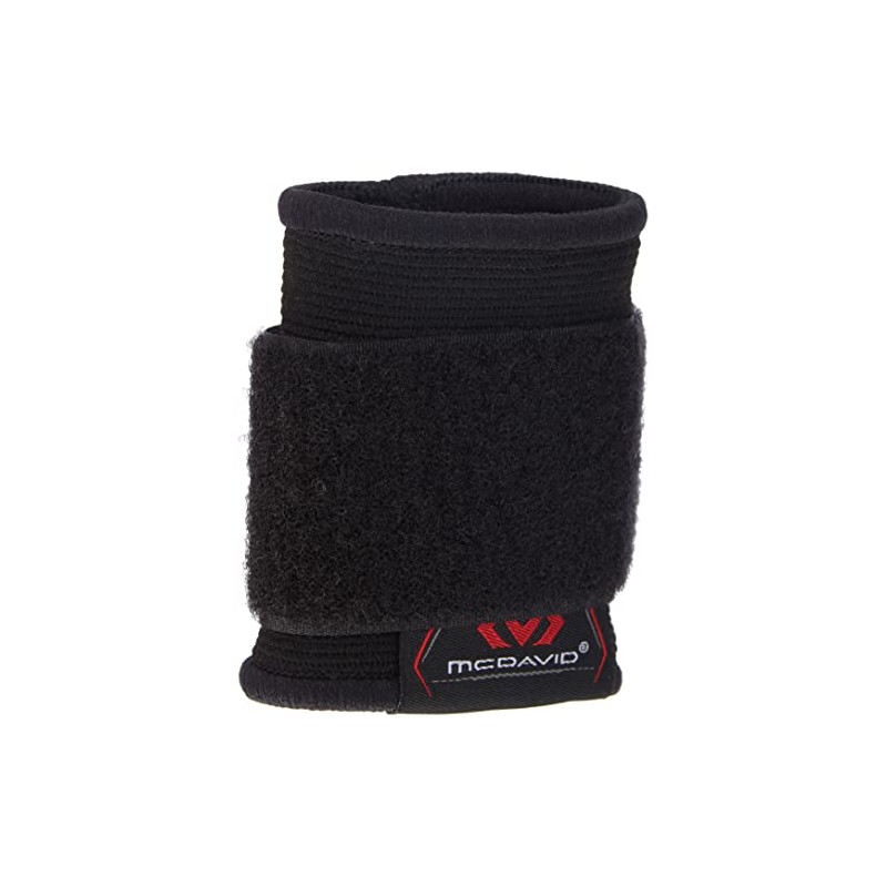 McDavid Elastic Wrist Support Black - L/XL