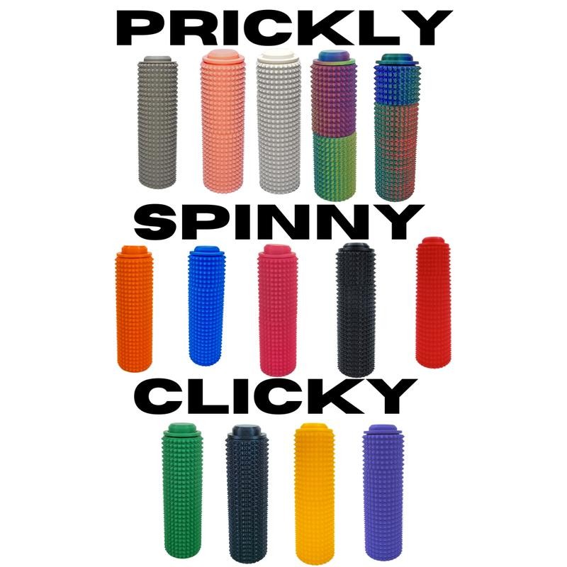 Prickly Spinny Click – Spiky Spinner Fidget | Clicky Button