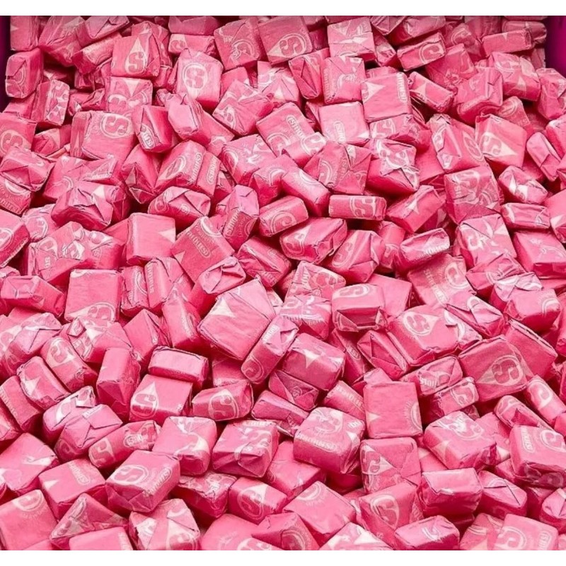 Starburst All Pink Strawberry Fruit Chews 2 LBs Bulk Wrapped