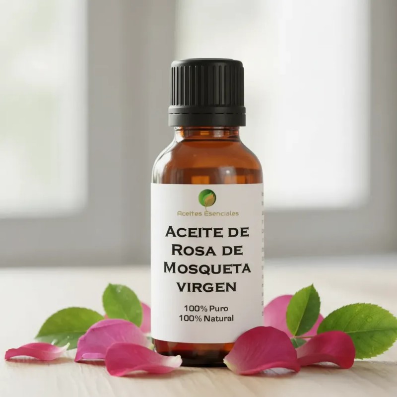 Aceite De Rosa De Mosqueta Virgen Puro Y Natural 30ml