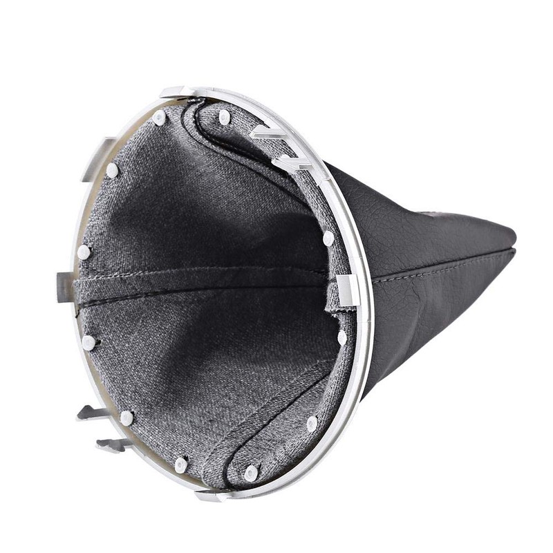 Gear Shift Stick Lever Gaiter Cover, Car Black Manual Transmission
