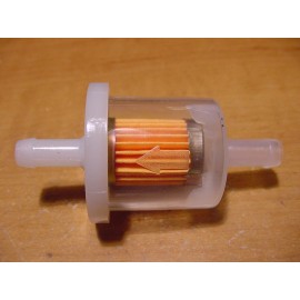 Jurassic Classic Auto Parts Clear Inline Gas Fuel Filter 1/4 6mm 7mm Minibike Dirt Bike Scooter GoKart Moped