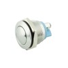 Alpinetech 16mm Anti-Vandal Momentary Stainless Steel Metal Push Button Switch