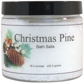 Christmas Pine Bath Salts by Eclectic Lady, 16 ounces
