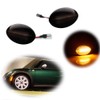 GTINTHEBOX Smoked Lens Amber Led Fender Side Marker Light Turn