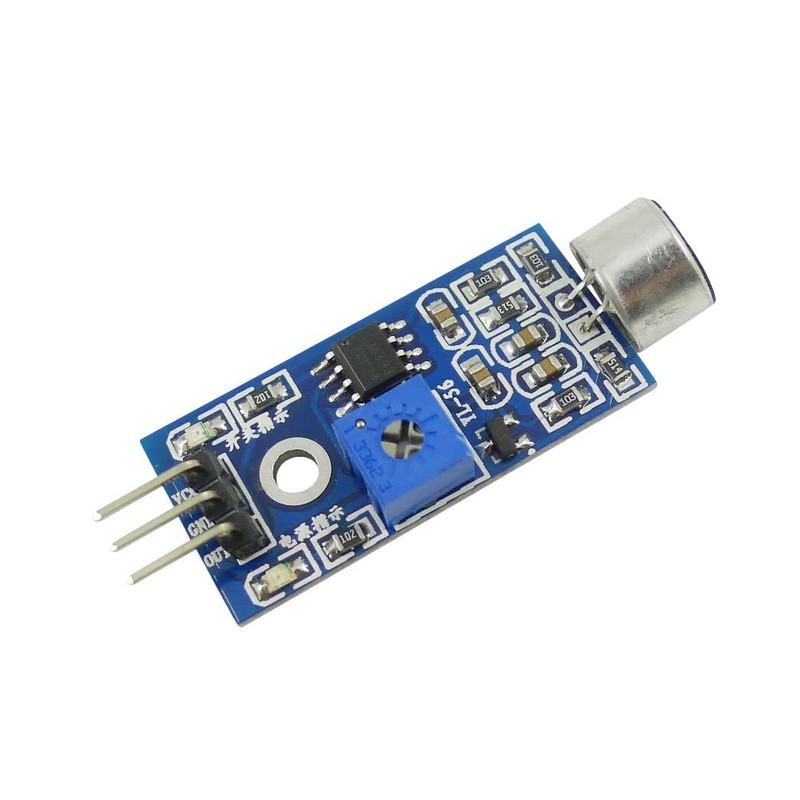 KKHMF 3pcs Sound Sensor Module Voice Detection Voice Control Switch