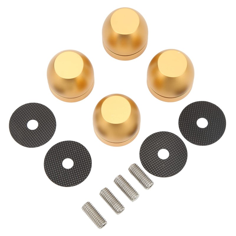 QANYEGN Speaker Isolation Stand Feet Set, Amplifier Shock Absorption Base