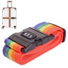 YUTOU Luggage Strap with Lock Cross Luggage Belt Suitcase Strap