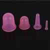 4pcs/set Silicone Vacuum Body Massage Helper Anti Cellulite Massager Cups