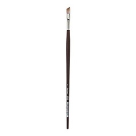 da Vinci Oil & Acrylic Series 7197 Grigio Paint Brush, Slant Synthetic with Bordeaux Ergonomic Handle, Size 8