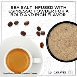 Espresso Sea Salt - 4 oz Jar