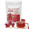 Lamoone Premium Organic Dried Hibiscus Roselle Flowers Herbal Tea organically