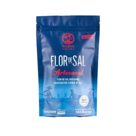 Flor de sal gourmet, artesanal y baja en sodio - Sal Real de Colima - Ziploc 1 lb (453 g)