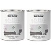 Rust-Oleum 323860 Glitter Interior Wall Paint Iridescent Clear 32oz
