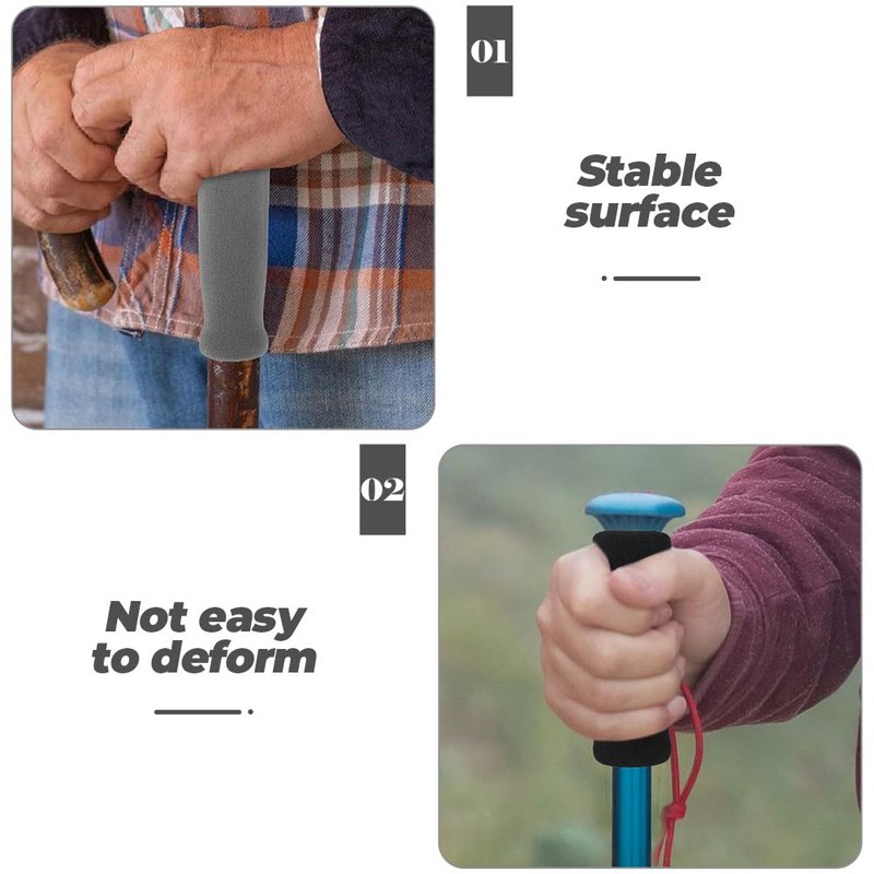 Healeved Walker Grips - 2 Pack Padded Walker Hand Grips,