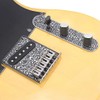 Jiayouy Carved Roller Telecaster Bridge 6 String Saddle Bridge Plate