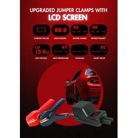 Smart Jump Starter Cable for MEGAWISE and Many Other Brands