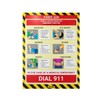 Yellow Safety - Workplace Safety Poster - Non-Lamintated, 12 x