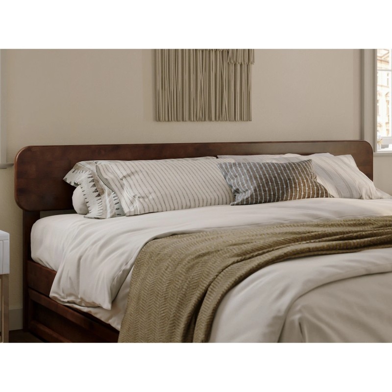 AFI Florence Solid Wood Headboard - Light Toffee - Full