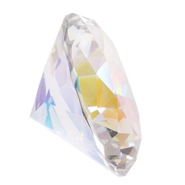 Baluue Diamonds Shaped Paperweight for Nail Salons and Home Decor Large Decorative Gem Prop for Manicure Photography and Styling Sparkling Centerpiece Display for Weddings and Events