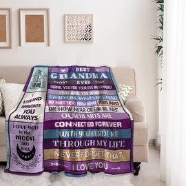 Ekpvgit Mothers Day Blanket Gifts for Grandma, Grandma Gift Ideas, Best Grandma Birthday Gifts, Grandma Gifts from Granddaughter, Great Grandma Gifts Blanket 50"x60"