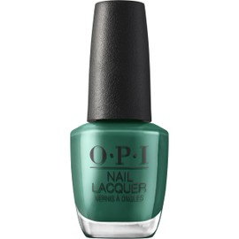 OPI Nail Lacquer Pose-in-Ivy | Semi-sheer Dark Forest Green Crème Chip Resistant Nail Polish | Make 'Em Jelly! Collection | Summer 2025