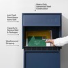 Wall Mount Mailbox - Small, Anti-Theft Locking Mailbox, Weatherproof Mailboxes