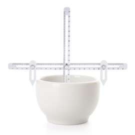 GOMAKERER 1 Set Pottery Gauge Throwing Tool, Pottery Height Measuring Gauge with Clamp Ceramics Pottery Tool for Making Repeat Forms