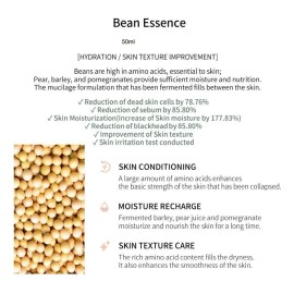 Mixsoon Kit Completo Bean Oil Essence Cream Sun Serum 4 Pz                                                                                            