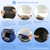 Graduation Cap Headband with Hook and Loop Felt, Clear