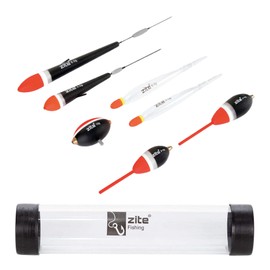 Zite Fishing Trout Floats Assortment 7-Piece - Fishing Floats Trout Fishing with Float Tube - Continuous Float Trout Egg Crystal Floats
