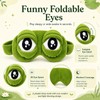 2026 New 3D Frog Sleep Mask, Funny Frog Eye Mask,