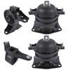 4Pcs Engine Motor Mount and Automatic Transmission Mount Set Replacement