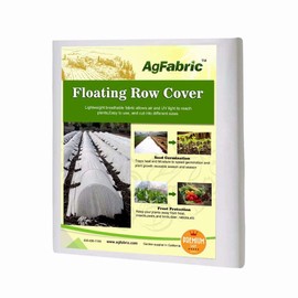 Agfabric Agfabric Plant Covers Freeze Protection 10'x25' 1.2oz Floating Row Cover Garden Plant Cover Freeze Cloths for Plants Winter Frost Protection,White