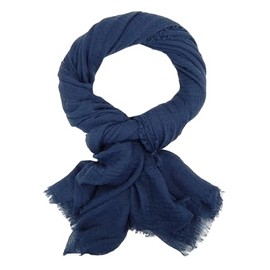 Ella Jonte Mens Scarf Lightweight Soft Scarf Plain, darkblue
