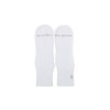 HALFMOON crew socks—pause, White, Small