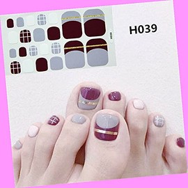 22pcs Toe Nail Glitter Polka Dots Daisy Gold Silver Dot Nail Wraps Art Stickers H039 for Nails Design Nail Art Stickers Decals Supplies Manicure Tips Sticker Colorful for Nail Decorations