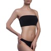 Blulu Brasier sin Tirantes para Mujer, 4 Piezas, sin Mangas,